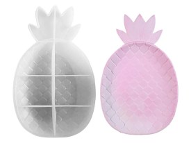 Molde silicona bandeja anana